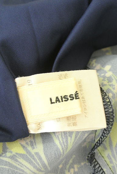 クリックで大画像表示 LAISSE PASSE(レッセパッセ)の古着「ベルト付きプリーツロングワンピース(ワンピース・チュニック)」大画像6へ