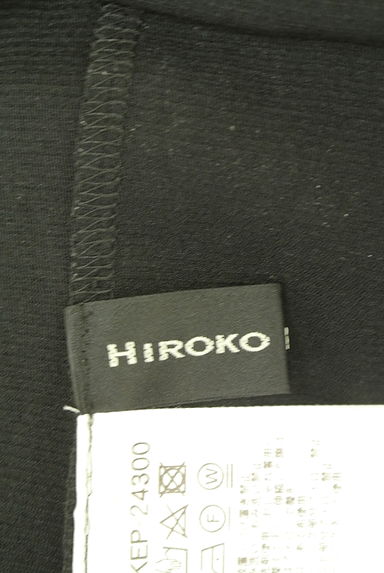 クリックで大画像表示 HIROKO KOSHINO(ヒロココシノ)の古着「サイドギャザーカットソー(カットソー・プルオーバー)」大画像6へ
