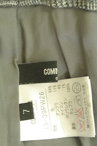 COMME CA（コムサ）パンツ買取実績のブランドタグ画像