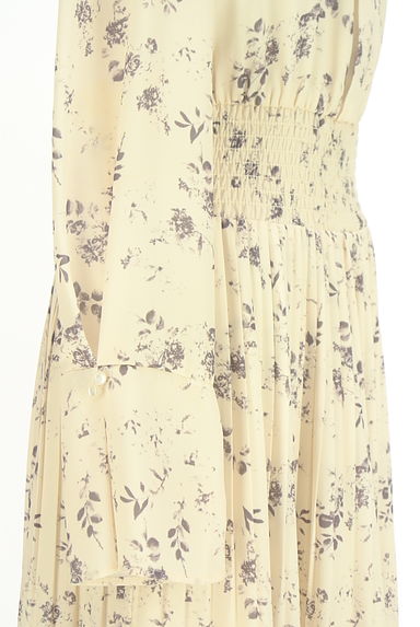 PROPORTION BODY DRESSING（プロポーションボディドレッシング）の古着「花柄プリーツロングワンピース（ワンピース・チュニック）」大画像４へ