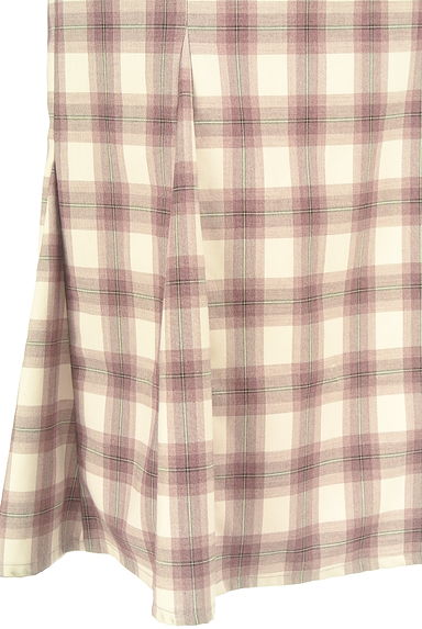 クリックで大画像表示 dazzlin(ダズリン)の古着「チェック柄マーメイドロングスカート(ロングスカート・マキシスカート)」大画像5へ