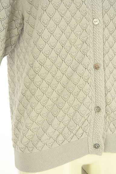 クリックで大画像表示 Laura Ashley(ローラアシュレイ)の古着「かぎ針編みニットカーディガン(カーディガン・ボレロ)」大画像5へ