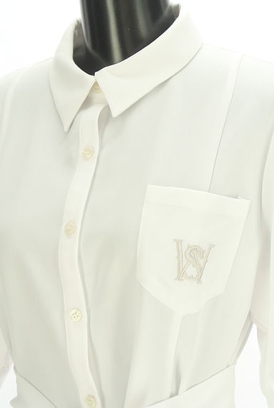 クリックで大画像表示 WILLSELECTION(ウィルセレクション)の古着「ベルト付きティアードシャツワンピ(ワンピース・チュニック)」大画像4へ