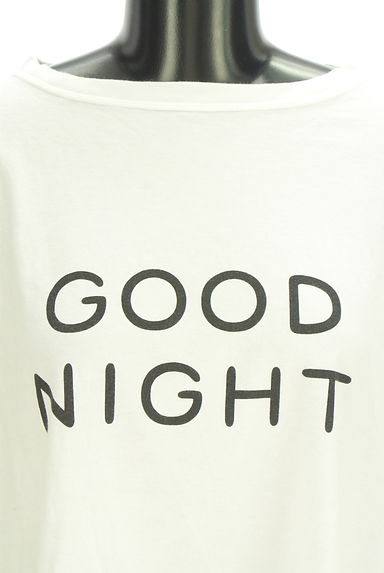 クリックで大画像表示 ZUCCa(ズッカ)の古着「9分袖ロゴTシャツ(Tシャツ)」大画像4へ