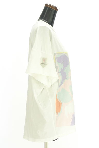 クリックで大画像表示 mercibeaucoup(メルシーボークー)の古着「BIGシルエットプリントTシャツ(Tシャツ)」大画像4へ
