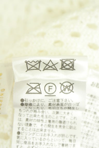 PROPORTION BODY DRESSING（プロポーションボディドレッシング）の古着「スパンコール混透かし編みニット（ニット）」大画像５へ