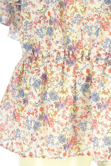 INED（イネド）の古着「小花柄シフォンブラウス（ブラウス）」大画像５へ