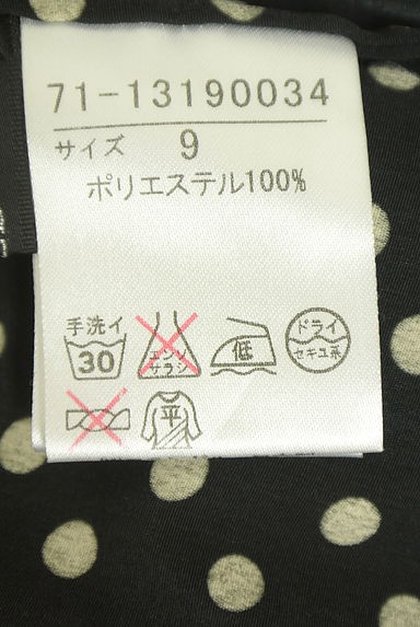 クリックで大画像表示 INED(イネド)の古着「7分袖ボウタイドットブラウス(ブラウス)」大画像5へ
