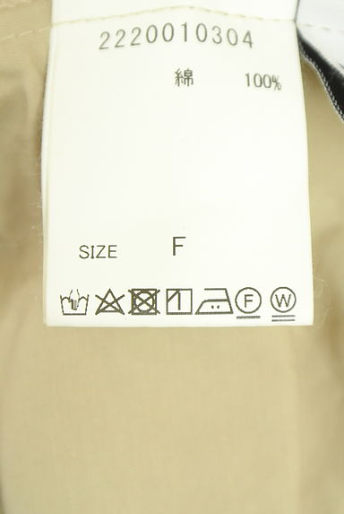 BABYLONE（バビロン）の古着「レースアップコットン膝丈ワンピース（ワンピース・チュニック）」大画像５へ