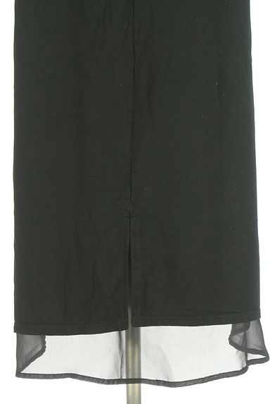 クリックで大画像表示 BABYLONE(バビロン)の古着「シアードッキング膝下ワンピース(キャミワンピース)」大画像4へ