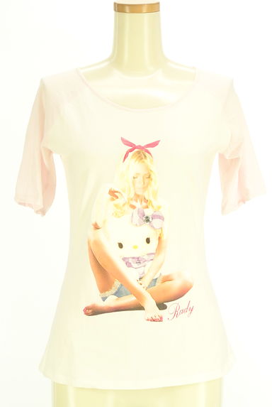 Rady（レディ）の古着「キティプリントラグランTシャツ（Ｔシャツ）」大画像１へ