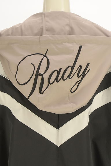 クリックで大画像表示 Rady(レディ)の古着「ビッグフーディ刺繍配色ブルゾン(ブルゾン・スタジャン)」大画像5へ