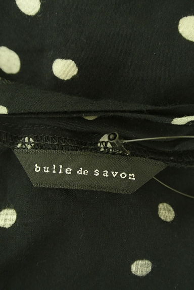 クリックで大画像表示 bulle de savon(ビュルデサボン)の古着「フレンチスリーブドット柄ワンピース(ワンピース・チュニック)」大画像6へ