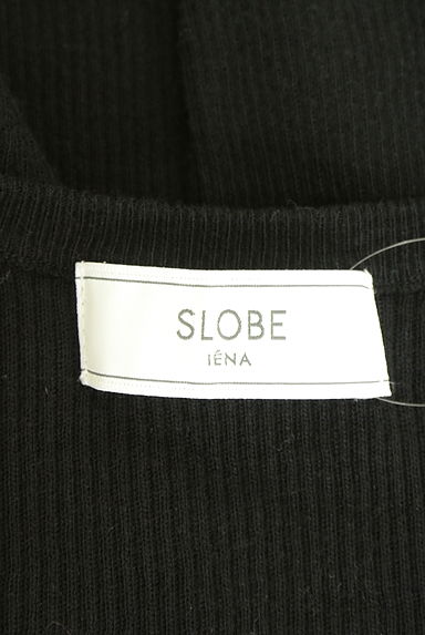 クリックで大画像表示 SLOBE IENA(スローブイエナ)の古着「ヘンリーネックリブニットトップス(ニット)」大画像6へ