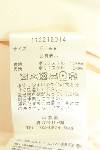 クリックで大画像表示 Darich(ダーリッチ)の古着「ロゴ織ロングチュールスカート(ロングスカート・マキシスカート)」大画像5へ