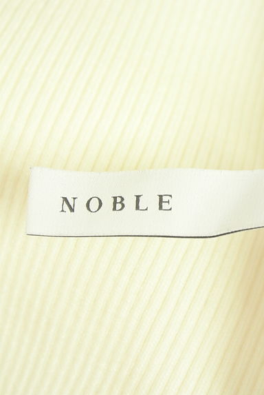 クリックで大画像表示 Noble(ノーブル)の古着「モックネックリブニットトップス(ニット)」大画像6へ
