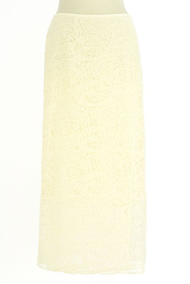 クリックで大画像表示 Spick and Span(スピック&スパン)の古着「レースペンシルスカート(ロングスカート・マキシスカート)」大画像1へ