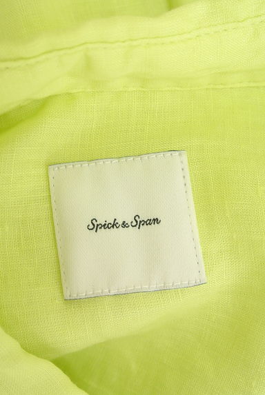 クリックで大画像表示 Spick and Span(スピック&スパン)の古着「リネンブラウス(ブラウス)」大画像6へ