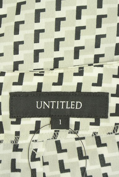 UNTITLED（アンタイトル）トップス買取実績のブランドタグ画像