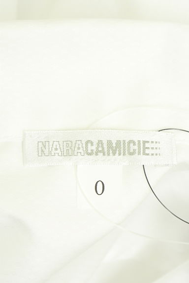 クリックで大画像表示 NARA CAMICIE(ナラカミーチェ)の古着「ノースリタックブラウス(ブラウス)」大画像6へ