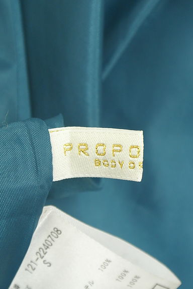 クリックで大画像表示 PROPORTION BODY DRESSING(プロポーションボディドレッシング)の古着「半袖花柄ワンピース(ワンピース・チュニック)」大画像6へ