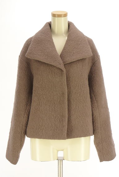 クリックで大画像表示 PROPORTION BODY DRESSING(プロポーションボディドレッシング)の古着「ショート丈ウール混コート(コート)」大画像1へ
