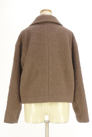クリックで大画像表示 PROPORTION BODY DRESSING(プロポーションボディドレッシング)の古着「ショート丈ウール混コート(コート)」大画像2へ