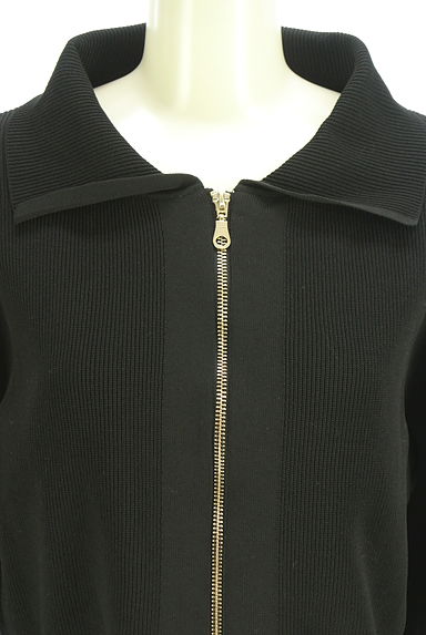 クリックで大画像表示 And Couture(アンドクチュール)の古着「ジップアップニットカーディガン(カーディガン・ボレロ)」大画像4へ