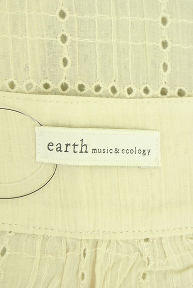クリックで大画像表示 earth music&ecology(アースミュージック&エコロジー)の古着「カットワークレースキャミ(カットソー・プルオーバー)」大画像6へ