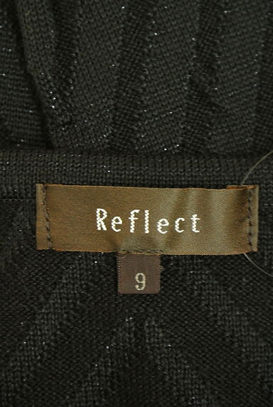 クリックで大画像表示 Reflect(リフレクト)の古着「斜めストライプ織ニットトップス(ニット)」大画像6へ