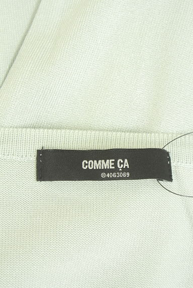 クリックで大画像表示 COMME CA(コムサ)の古着「艶ニットトップス(ニット)」大画像6へ