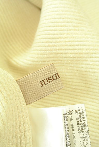 クリックで大画像表示 JUSGLITTY(ジャスグリッティー)の古着「タートルネックラメリブニット(ニット)」大画像6へ
