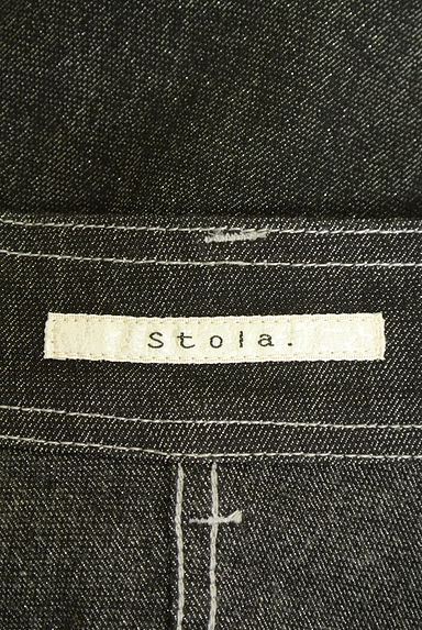 クリックで大画像表示 Stola.(ストラ)の古着「ジップアップラメデニムロングスカート(ロングスカート・マキシスカート)」大画像6へ