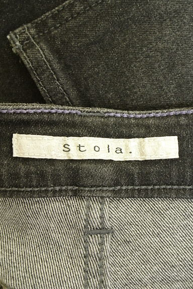 クリックで大画像表示 Stola.(ストラ)の古着「カットオフフレアデニムパンツ(デニムパンツ)」大画像6へ