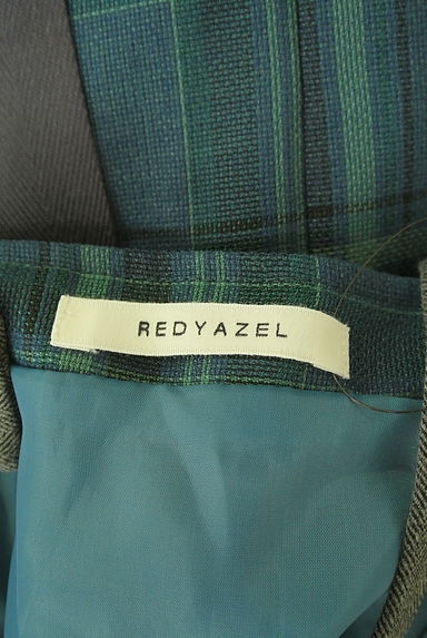 クリックで大画像表示 REDYAZEL(レディアゼル)の古着「チェック柄アシメキャミロングワンピーす(キャミワンピース)」大画像6へ