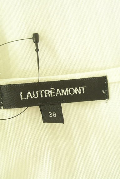 クリックで大画像表示 LAUTREAMONT(ロートレアモン)の古着「フリルスリーブストライプカットソー(カットソー・プルオーバー)」大画像6へ