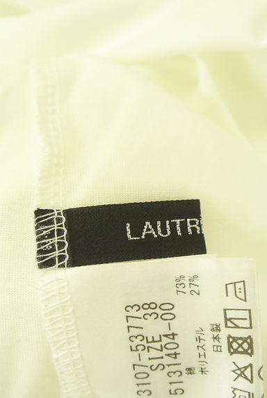 クリックで大画像表示 LAUTREAMONT(ロートレアモン)の古着「ボリューム5分袖カットソー(カットソー・プルオーバー)」大画像6へ