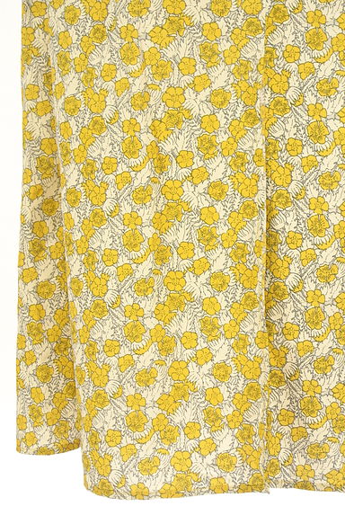 クリックで大画像表示 Ungrid(アングリッド)の古着「バックスリット花柄ロングシフォンスカート(ロングスカート・マキシスカート)」大画像4へ