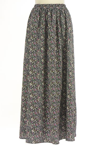 クリックで大画像表示 Ungrid(アングリッド)の古着「花柄シフォンロングスカート(ロングスカート・マキシスカート)」大画像1へ
