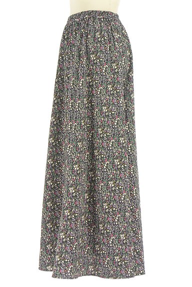 クリックで大画像表示 Ungrid(アングリッド)の古着「花柄シフォンロングスカート(ロングスカート・マキシスカート)」大画像3へ