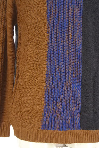 クリックで大画像表示 AZUL BY MOUSSY(アズールバイマウジー)の古着「配色ニット(ニット)」大画像4へ