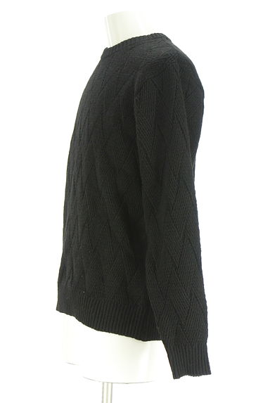 クリックで大画像表示 AZUL BY MOUSSY(アズールバイマウジー)の古着「クルーネックニット(ニット)」大画像3へ