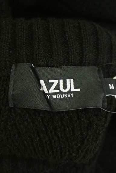 クリックで大画像表示 AZUL BY MOUSSY(アズールバイマウジー)の古着「クルーネックニット(ニット)」大画像6へ