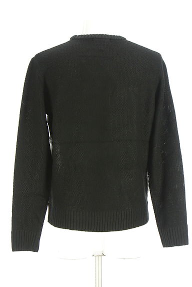 クリックで大画像表示 AZUL BY MOUSSY(アズールバイマウジー)の古着「配色ケーブルニット(ニット)」大画像2へ