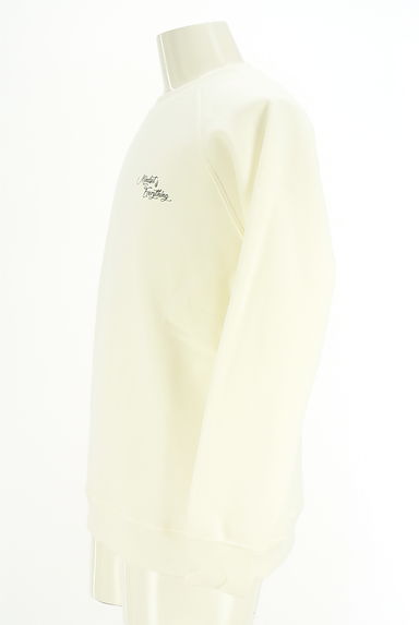 クリックで大画像表示 AZUL BY MOUSSY(アズールバイマウジー)の古着「裏起毛ラグランロゴスウェット(スウェット・パーカー)」大画像3へ