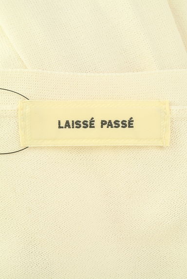 クリックで大画像表示 LAISSE PASSE(レッセパッセ)の古着「ドロップショルダーニットカーディガン(カーディガン・ボレロ)」大画像6へ