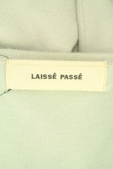 クリックで大画像表示 LAISSE PASSE(レッセパッセ)の古着「飾りボタン付きVネックニット(ニット)」大画像6へ