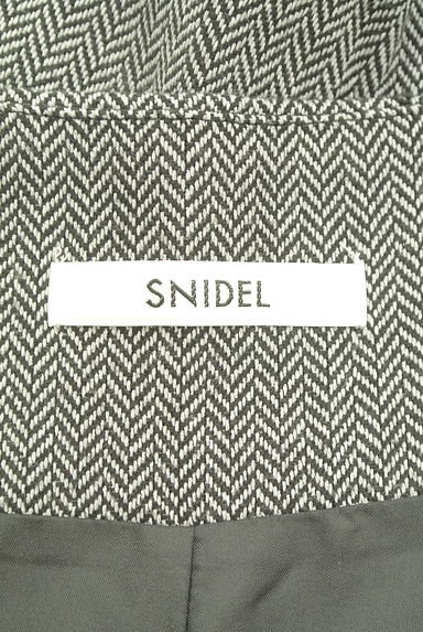 クリックで大画像表示 Snidel(スナイデル)の古着「ヘリンボーン柄裾フレアミニスカート(ミニスカート)」大画像6へ