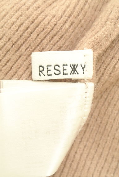 クリックで大画像表示 RESEXXY(リゼクシー)の古着「フレアヘムリブニットトップス(ニット)」大画像6へ