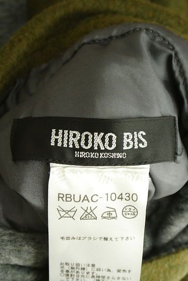クリックで大画像表示 HIROKO BIS(ヒロコビス)の古着「リバーシブルノーカラーコート(コート)」大画像6へ